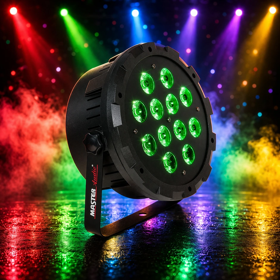 Prožektorius Master Audio LED PAR 12x10W SPC208P
